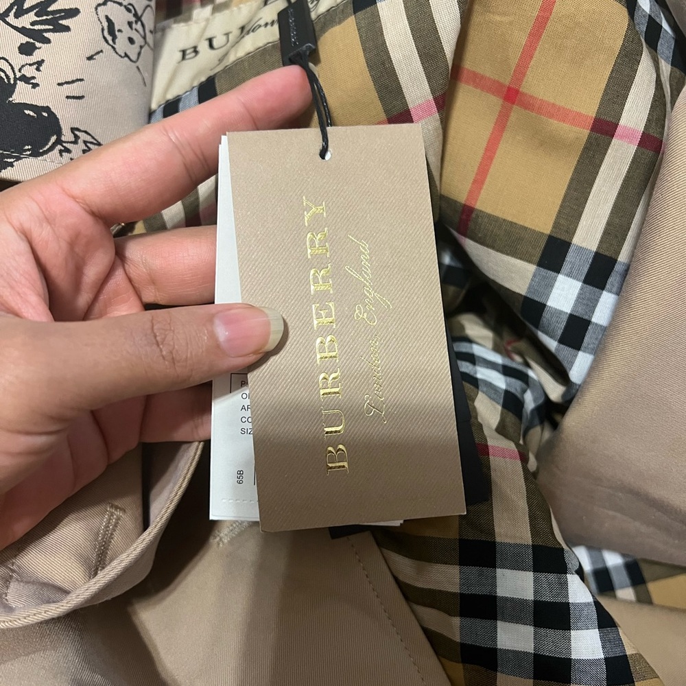 Burberry kris wu graffiti coat doodle art usa 2 fit small/medium - Picture 7 of 13